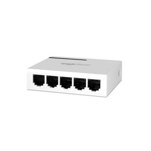 Switch 5 porte gigabit unmanaged, versione desk