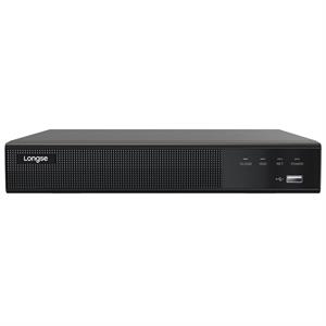 NVR 32 canali fino a 12MP,2 HDD Sata fino a 10TB ciascuno,porta RJ45 10/100/1000Mbps