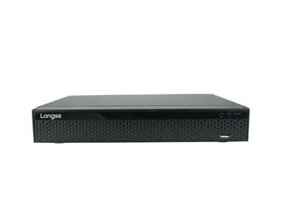 NVR 9 canali  4 canali POE, H.265+/H.264, risoluzione 5MP, funzionalità REC/PLAY, 1 x HDD SATA fino a 8TB