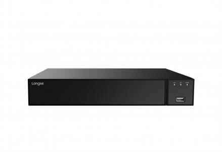 NVR 9 canali fino a 8MP(4K), 4 canali POE,H.265+/H.264, Rec/Play, 1 x HDD fino a 10Tb, 1 x RJ45, con GUY 6.0