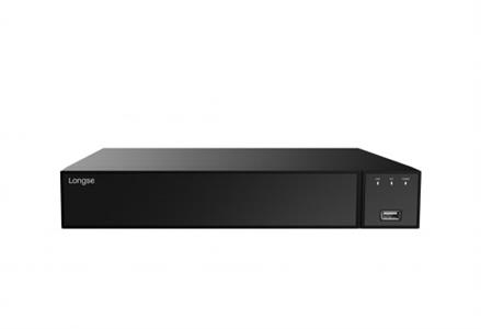 NVR 16 canali fino a 8MP(4K), 8 canali POE,H.265+/H.264, Rec/Play, 1 x HDD fino a 10Tb, 1 x RJ45, con GUY 6.0