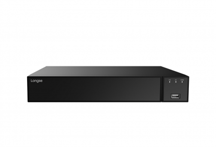 XVR 4 canali 1080P, H265/H264, 100M-LAN, 1 x SATA fino a 8TB, allarme, senza CVBS